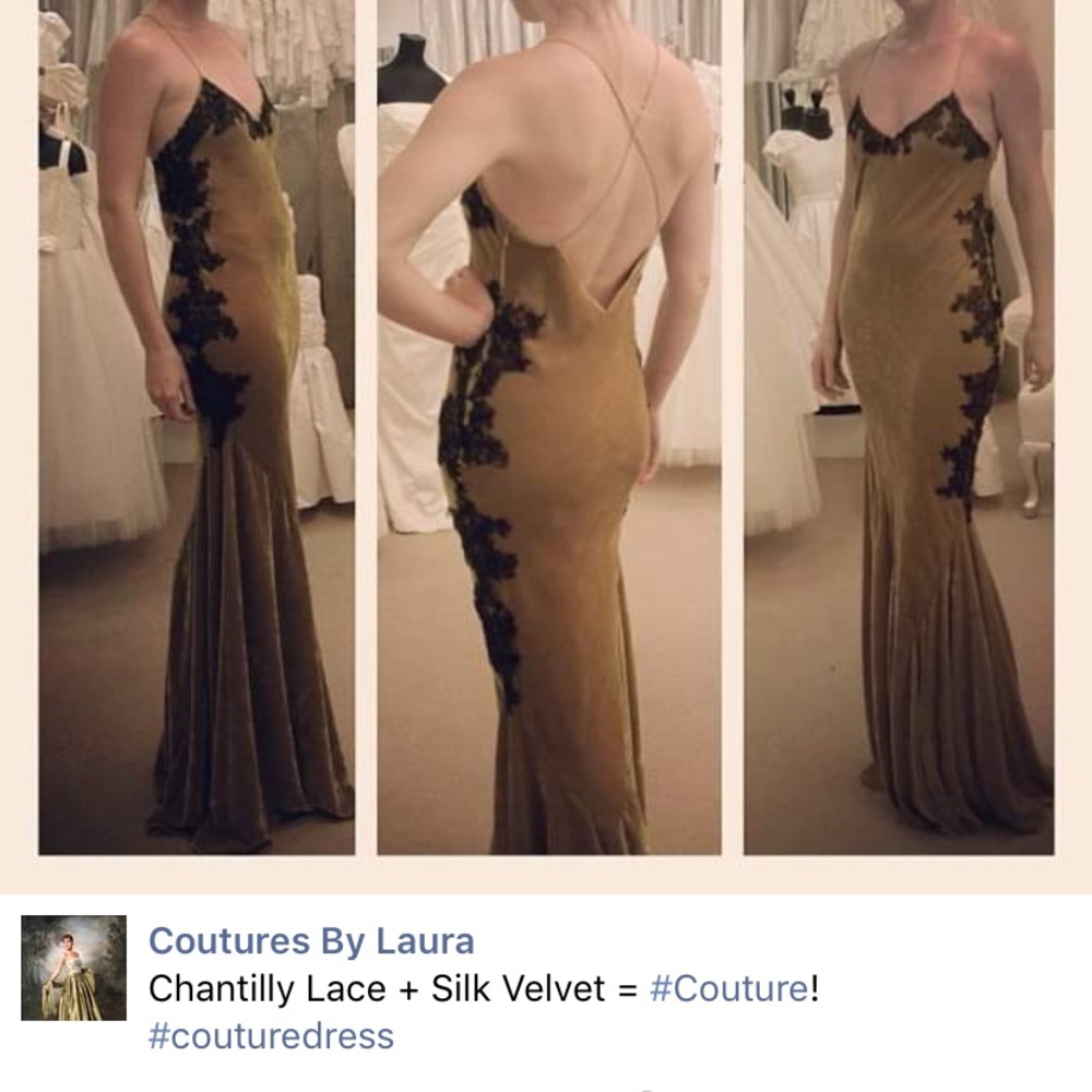 Haute Hippie Silk Velvet Gown